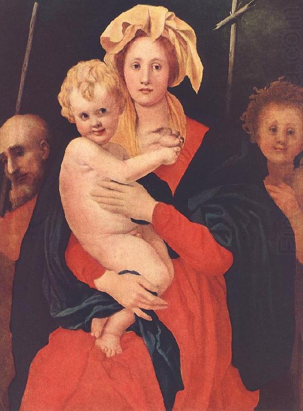 Pontormo, Jacopo Madonna and Child with St. Joseph and Saint John the Baptist china oil painting image